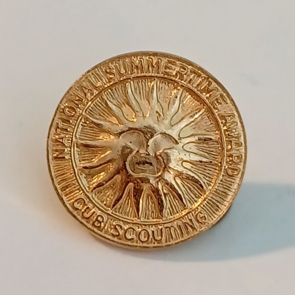 Cub Scouting National Summertime Award Lapel/Hat Pin Souvenir